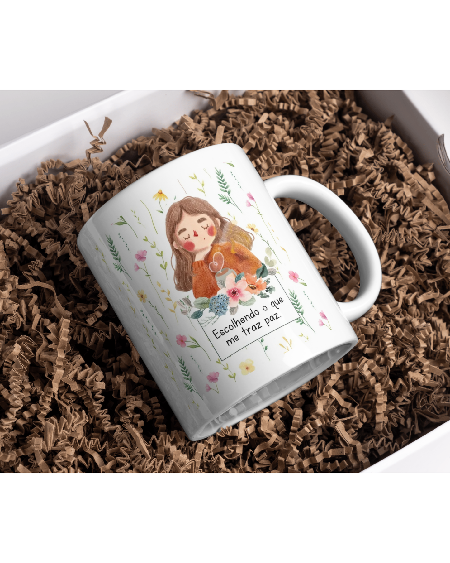 Caneca " Escolhendo o que me traz Paz "