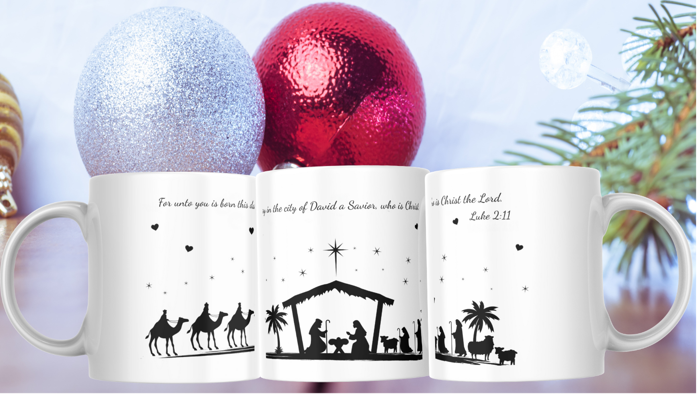 Christimas commemorative mug Newborn Baby Jesus