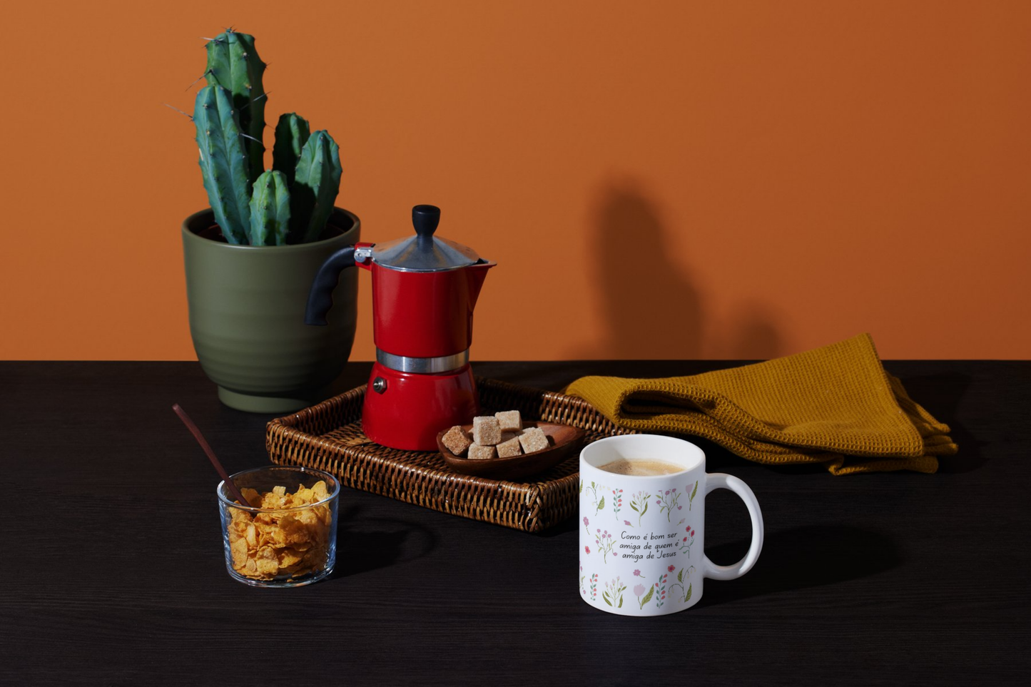 Caneca "Amiga de Jesus"